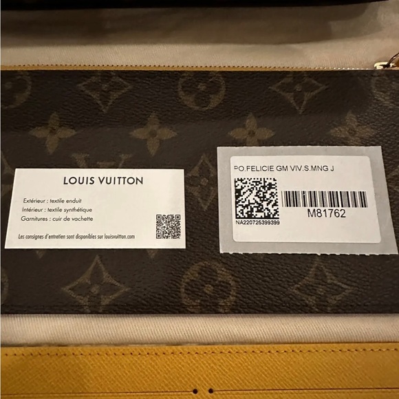 BRAND NEW LIMITED EDITION Louis Vuitton Christmas 2022 Pochette Felicie SoHo - Picture 6 of 8
